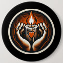 Recherche de brûlure badges Noir