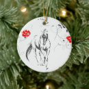 Search for dressage horse ornaments Riding