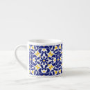 Recherche de bleu méditerranéen tasses Élégant