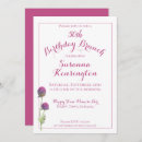 Search for brunch 50th birthday invitations Floral