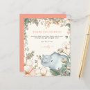 Recherche de twins baby shower vœux cartes Jungle