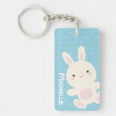 Search for blue bunny keychains Adorable