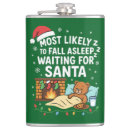 Search for santa claus flasks Holiday season
