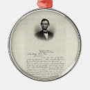 Search for abraham lincoln ornaments America