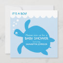 Recherche de tortue de mer invitations Modèle