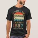 Search for born 1987 tshirts Anniversary