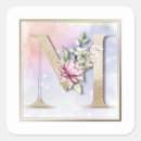 Search for monogram m square stickers Elegant