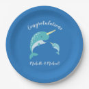 Search for whale paper plates Narwhal