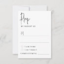 Search for rsvp wording weddings Black and white