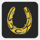 Search for lucky horseshoe stickers Irish