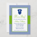 Search for blue green chevron baby shower invitations Modern