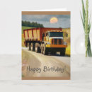 Search for dump truck birthday cards Trucks