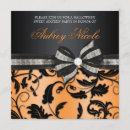 Recherche de halloween 16ans anniversaire invitations Floral