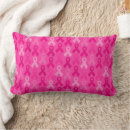 Search for breast cancer awareness pillows Pink