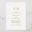 Search for foil engagement party invitations Classic