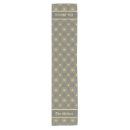 Search for gray yellow table runners Geometric pattern