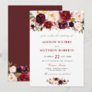 Search for rustic burgundy wedding invitations Fall