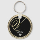 Search for letter v keychains Initial