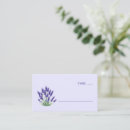 Search for lavender place cards Number