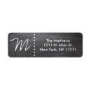 Search for chalk return address labels Elegant