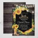 Search for country sweet 16 invitations Western