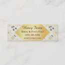 Search for flower farm business cards Honey
