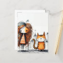 Recherche de fille de chat cartes postales Chaton