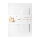 Search for baby shower invitation belly bands Hundred acre wood party