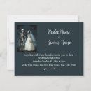 Search for black goth wedding invitations Skeleton