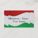 Recherche de drapeau italien cartes visite Pizza