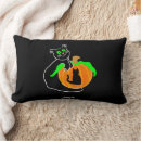 Search for pumpkin pillows Black cat