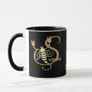 Recherche de signe de scorpion tasses Zodiac