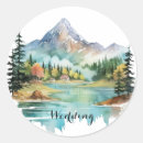Search for lakeside stickers Watercolor