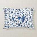 Search for chinoiserie pillows Blue and white
