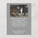 Recherche de cheval drôle invitations Fête d'anniversaire