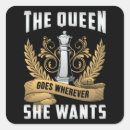 Search for chess game stickers Queen