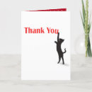Search for black cat thank you cards Gratitude