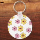 Search for flower pattern keychains Pretty