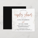 Search for rose gold shower wedding invitations Trendy