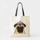 Search for pug tote bags Contemporary