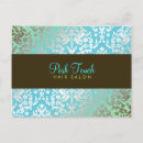 Search for decorative damask postcards Green