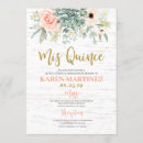 Search for coral quinceanera invitations Floral