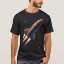 Recherche de fusée vintage tshirts Vaisseau spatial