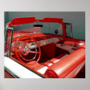 Search for vintage red car posters Nostalgia