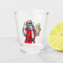Search for santa claus shot glasses Merry christmas