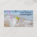 Search for beverage business cards Cocktail