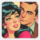 Search for love comics stickers Couple