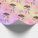 Search for african american wrapping paper Ballerina