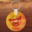 Search for baseball dad keychains Father