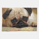Search for pug tea towels Animal